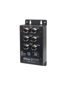 TGXPS-141GX-M12 EN50155 5-port unmanaged PoE Ethernet switch