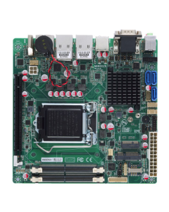 MANO520 Mini-ITX SBC 9th/8th Gen i7/i5/i3 Dual DisplayPort++, HDMI