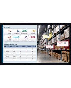 XPPC24-200A 23.8” Fanless Panel PC IP65 Front 11th Gen CPU