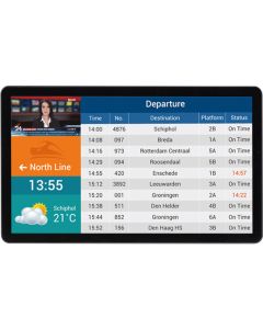 TPPC3201 31.5” Full-HD Passenger Information Fanless Panel PC