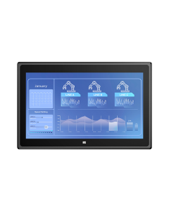 PPC2-CW215-ADLP 21.5” IP65-Front Fanless Panel PC with 12th Gen