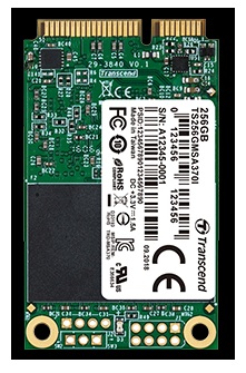 Transcend MSA452T mSATA SSDs